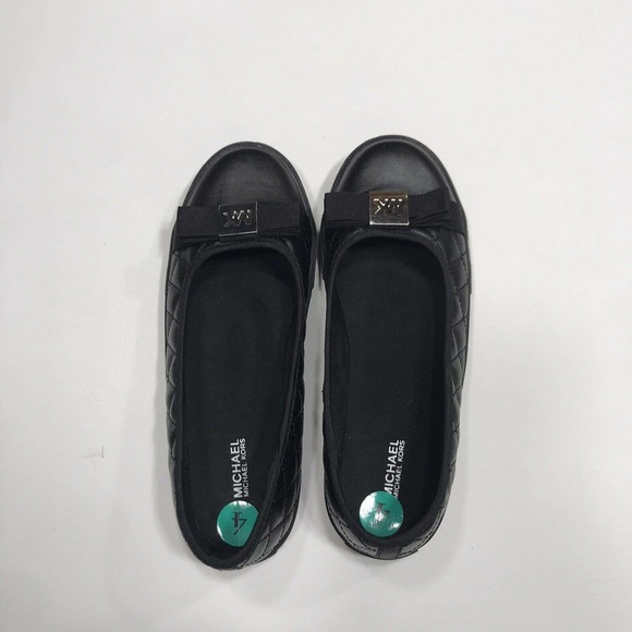 Michael Kors Shoes 'CaliTracie’ Quilted Flats Ballet US 4 Black - Picture 5 of 12